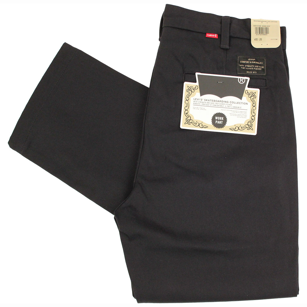 levis skate work pant black