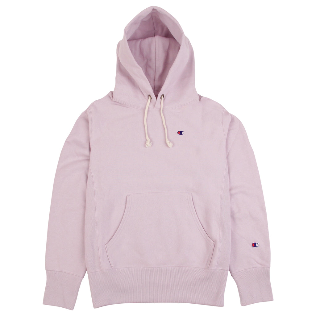 champion reverse weave hoodie sweatshirt lavender