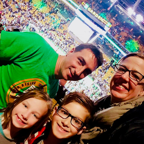 Ruanes at a Celtics Game