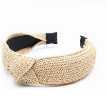 Load image into Gallery viewer, Traditional Rattan Topknot Headbands (11 Color Options)