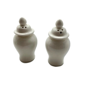 Porcelain Ginger Jar Salt & Pepper Shakers