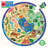 Eeboo Biodiversity Round Puzzle