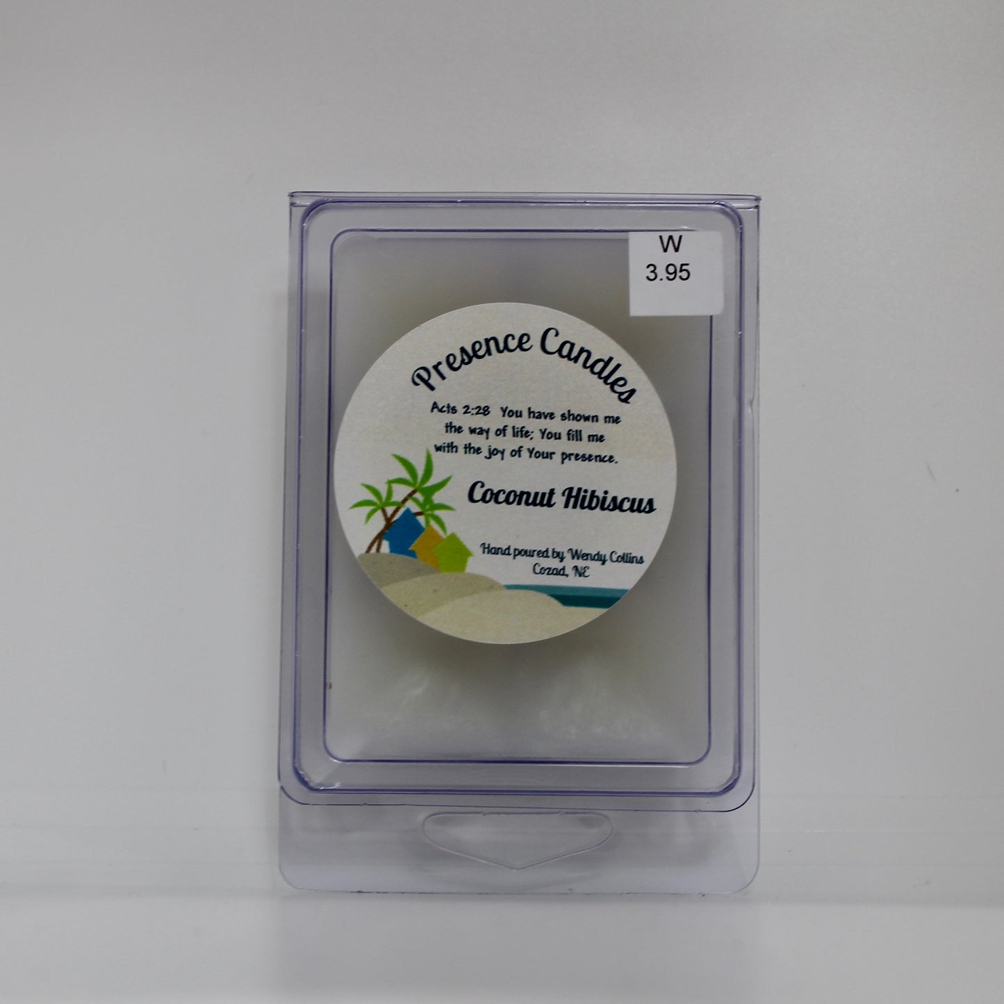 Coconut Hibiscus Scented Melt