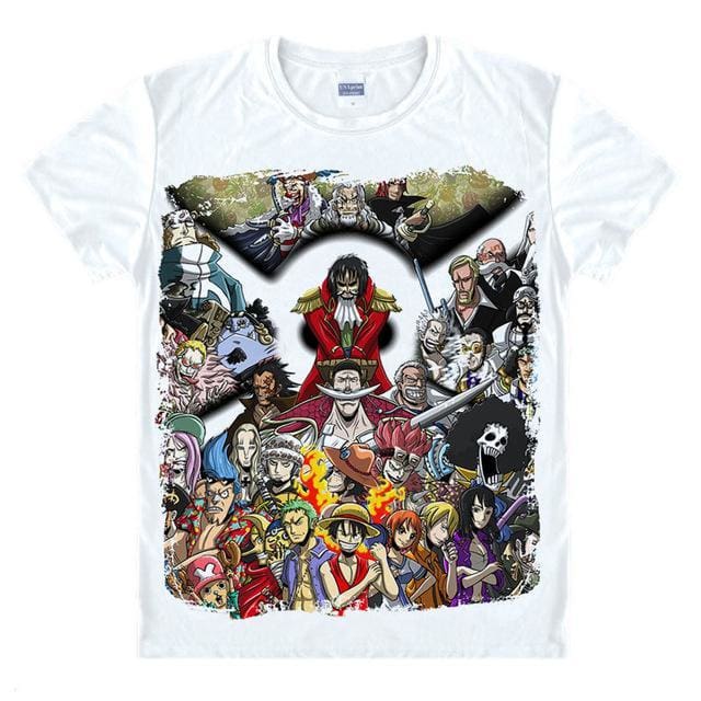 T Shirt We Are One Piece Saiyan Spark