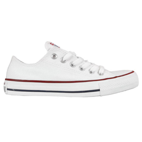 all star branco e vermelho