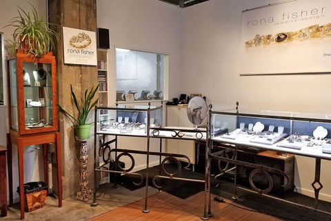 Rona Fisher Jewelry showroom