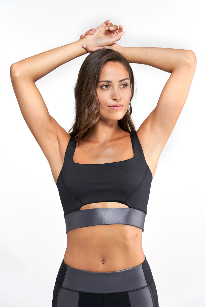 Lafayette Sports Bra - Gunmetal