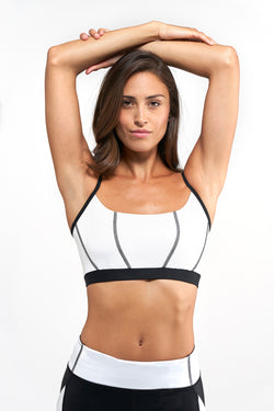 Ludlow Sports Bra - White