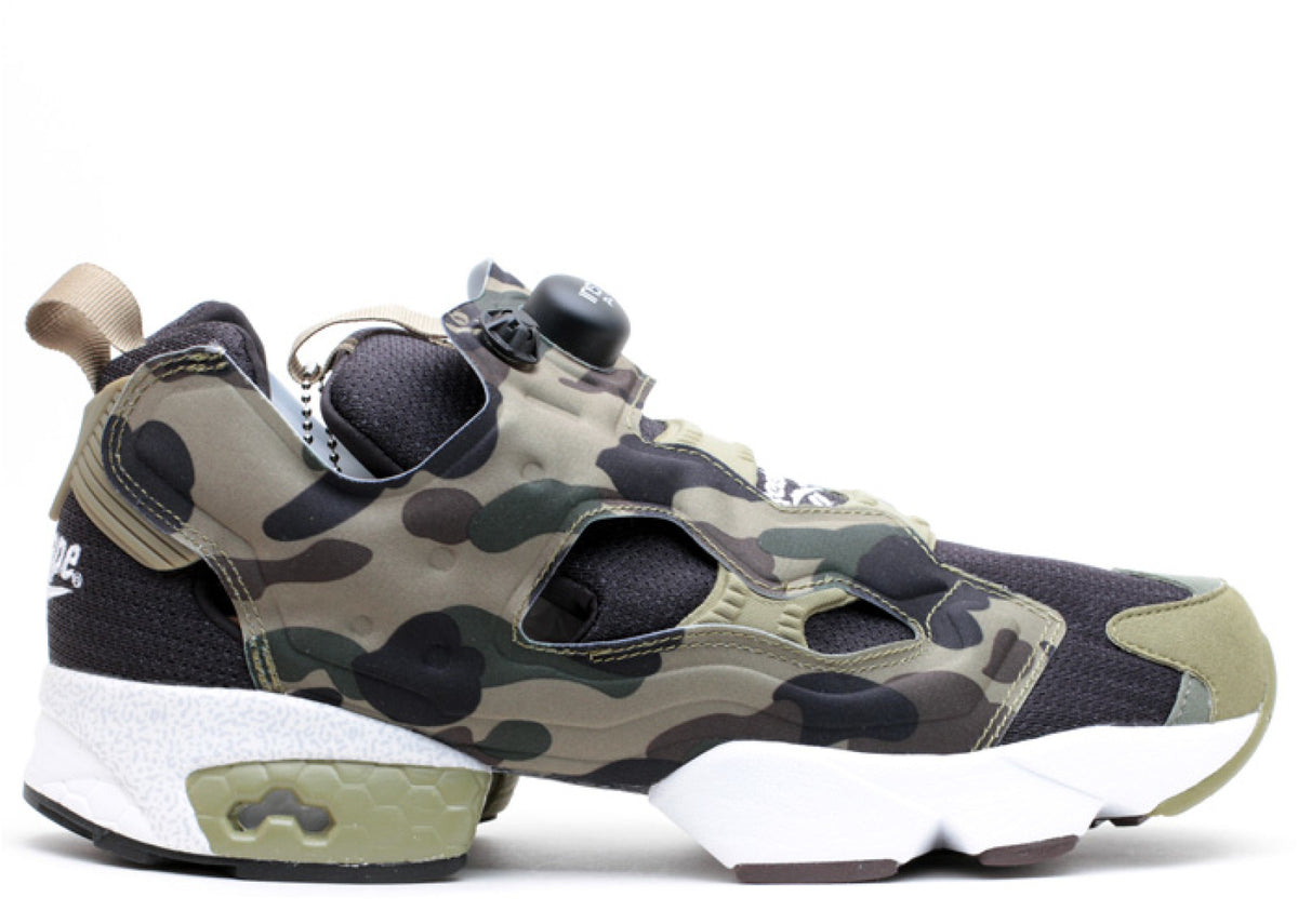 reebok instapump x bape