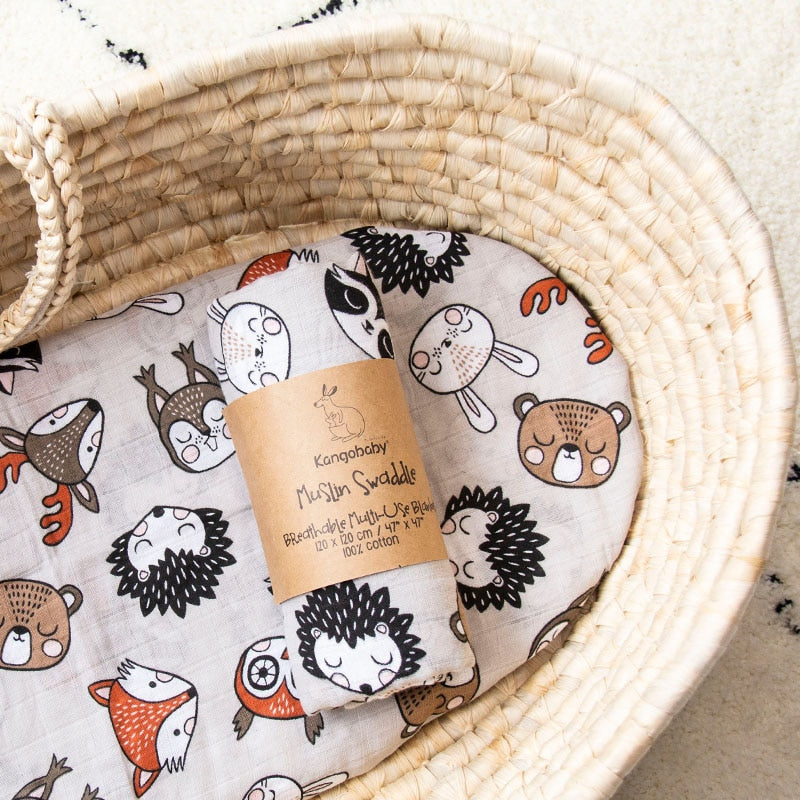 Fashion Newborn Muslin Swaddle blanket