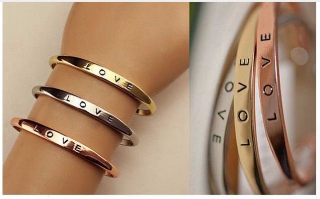 love bracelet inspired