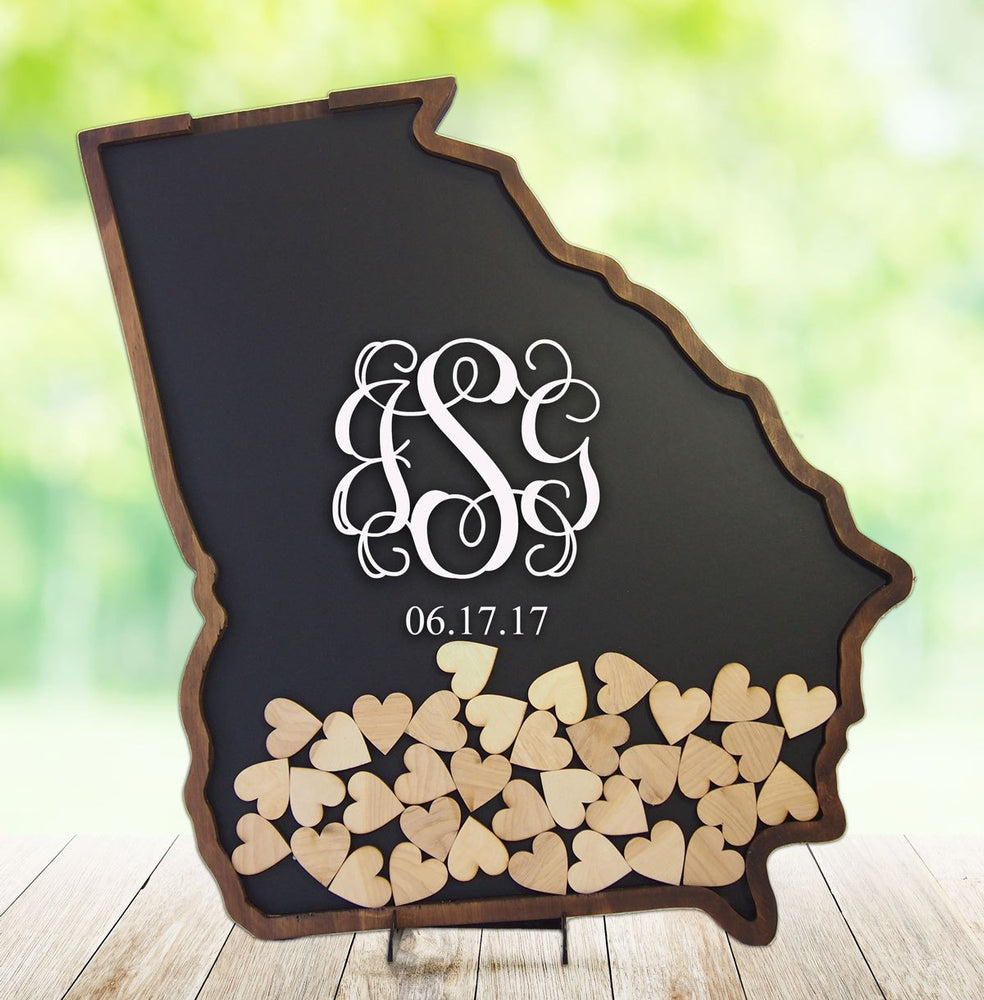 Georgia Wedding Drop Box Frame