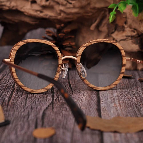 Elegante Sonnenbrille "Summervibe" aus Holz von Wood o'clock
