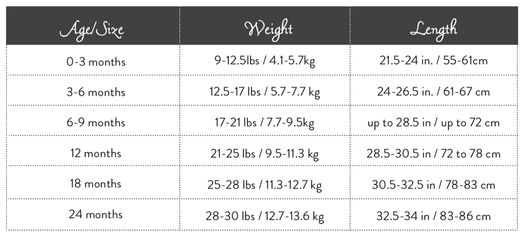 bebabean-size-chart