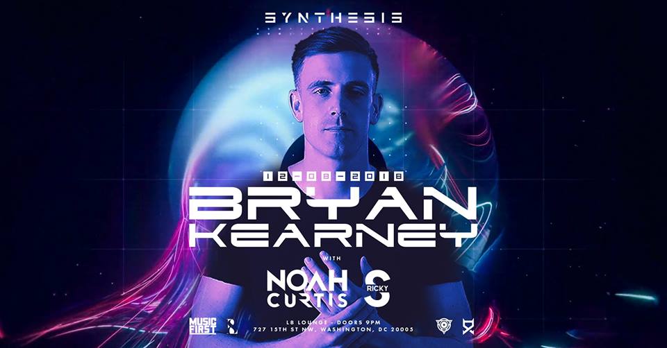 Synthesis Washington D.C Music Events Presents: Bryan Kearney on Saturday Dec 8th 2018 
