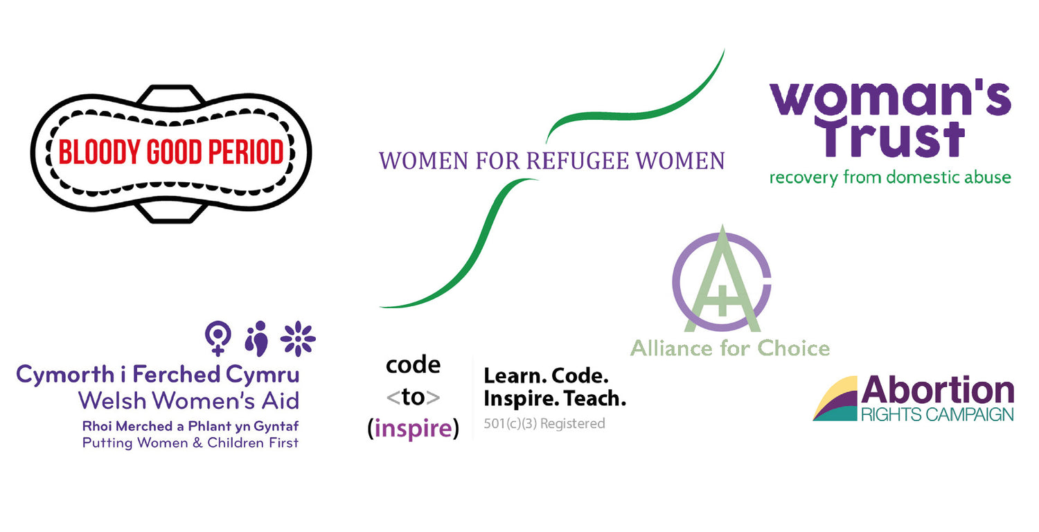 The seven charities that Wear and Resist supports