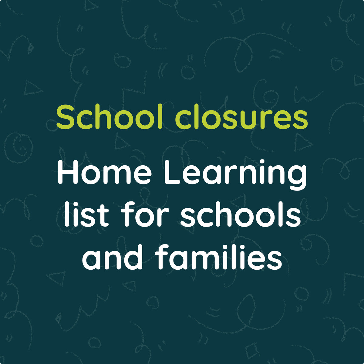 Home Learning Resources List For Schools And Families Chatterpack
