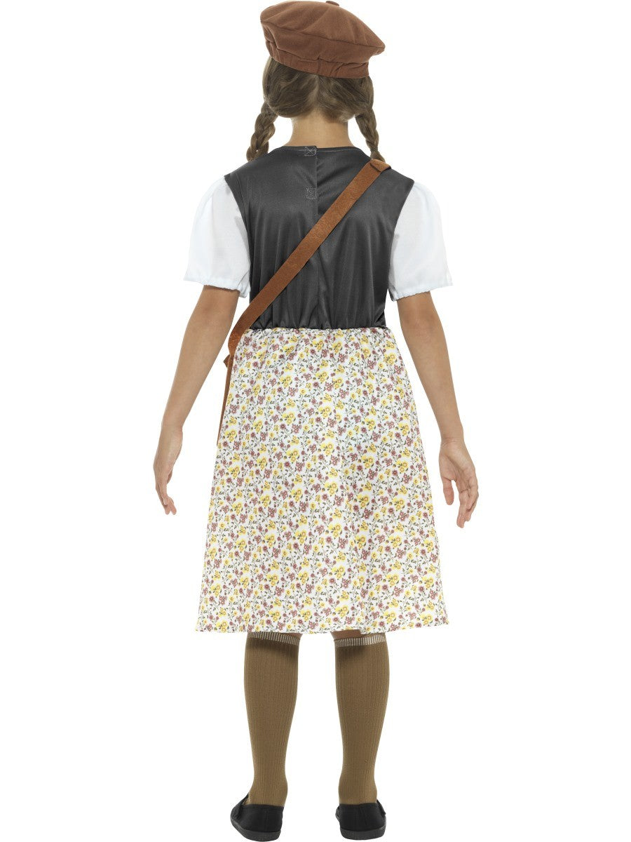 1940's girl evacuee costume