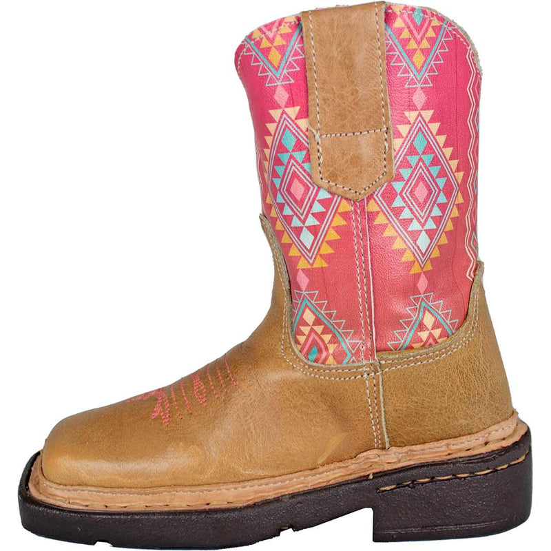 Roper Toddler Girls' Aztec Shaft Cowgirl Boots