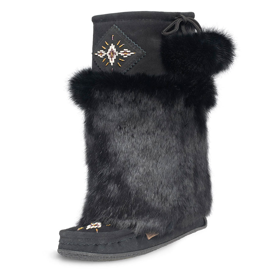 Laurentian Chief Black Suede Women's 