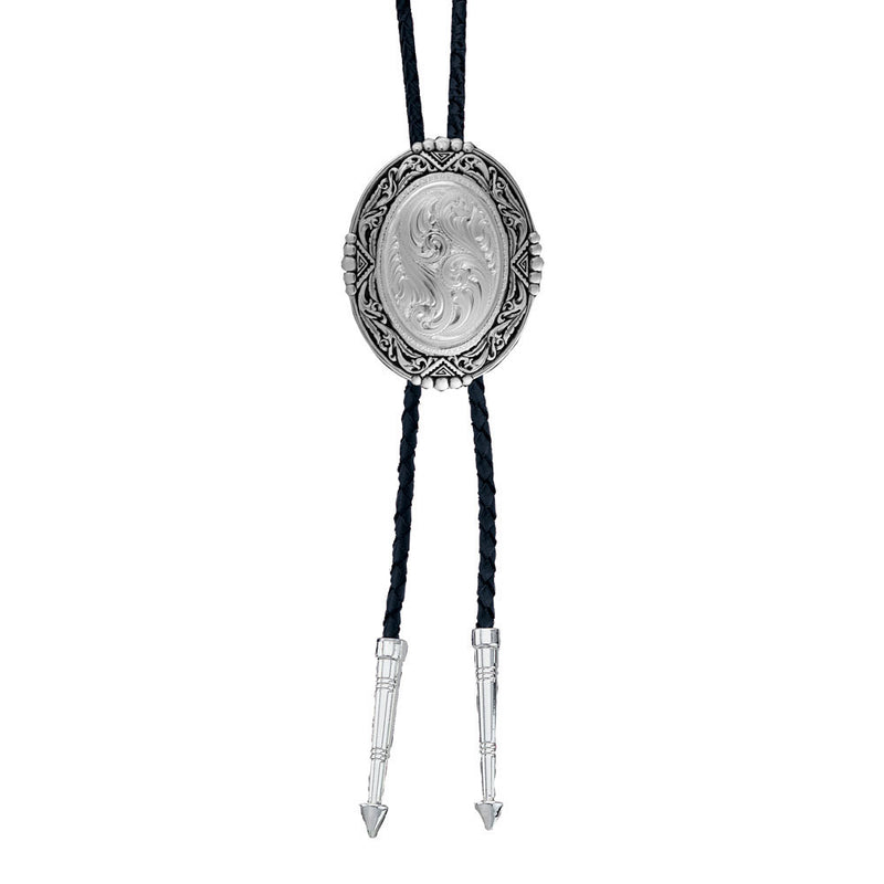 Montana Silversmiths Men's Southwest Antique Rancher's Bolo Tie