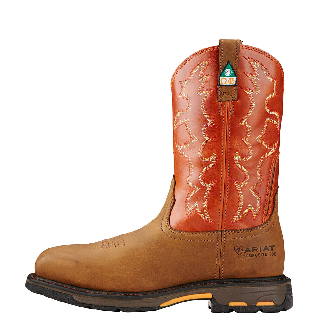 ariat composite toe cowboy boots