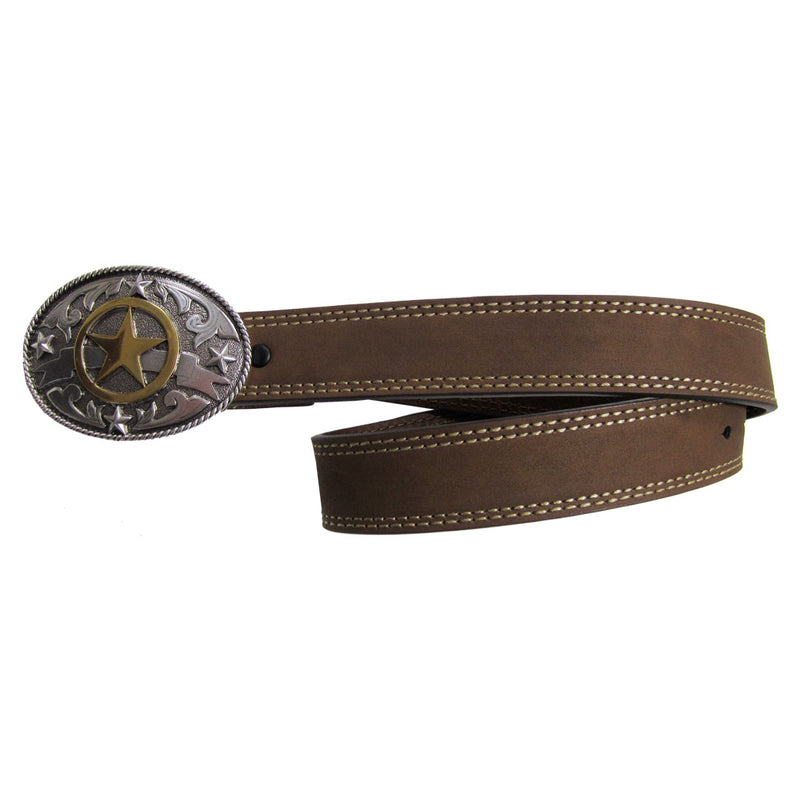 AndWest Kids' Lonestar Buckle and Belt Set