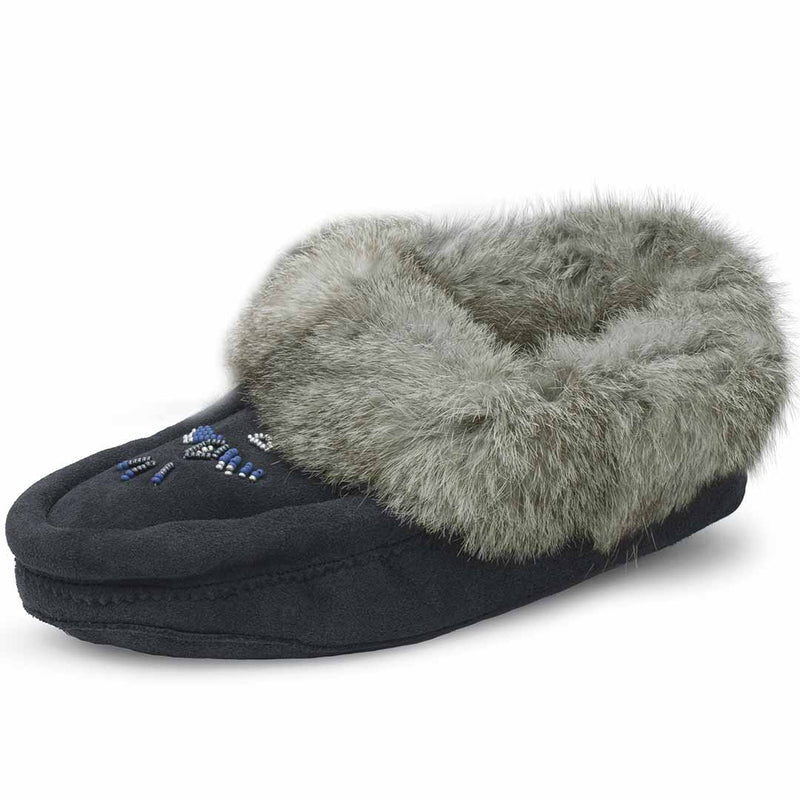 melodreams's Women's Fur Trim Moccasins