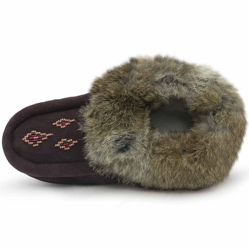 melodreams's Womens' Fur Trim Moccasins