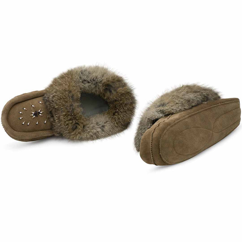 melodreams's Women's Fur Trim Moccasins