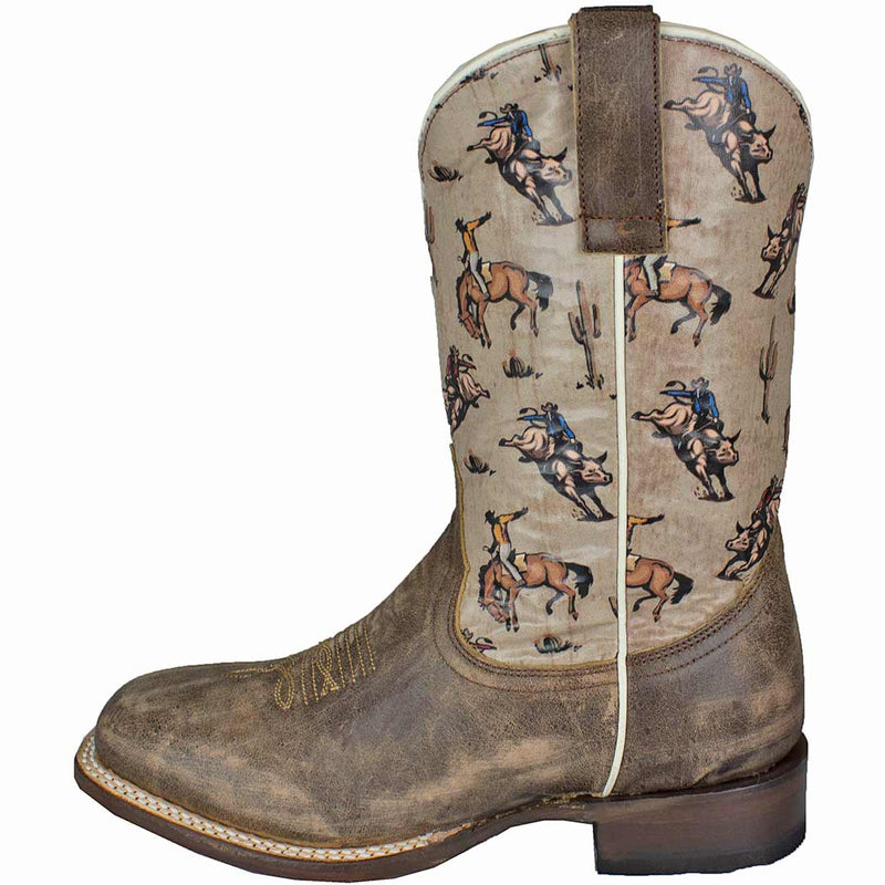 Roper Youth Buckin' Shaft Cowboy Boots