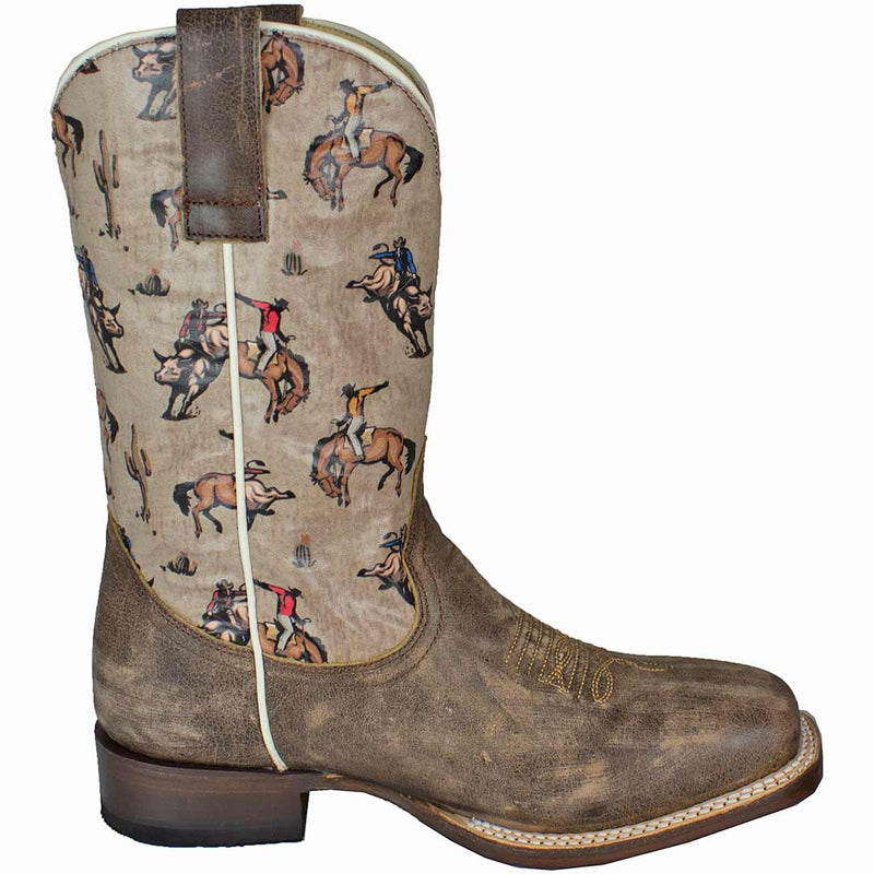 Roper Youth Buckin' Shaft Cowboy Boots