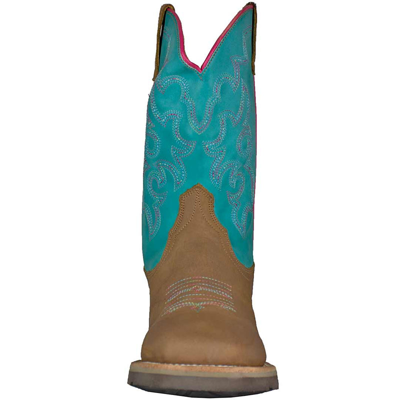 Roper Youth Girls' Turquoise Shaft Cowgirl Boots