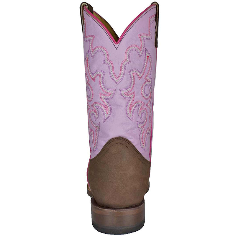 Roper Youth Girls' Pink Shaft Cowgirl Boots