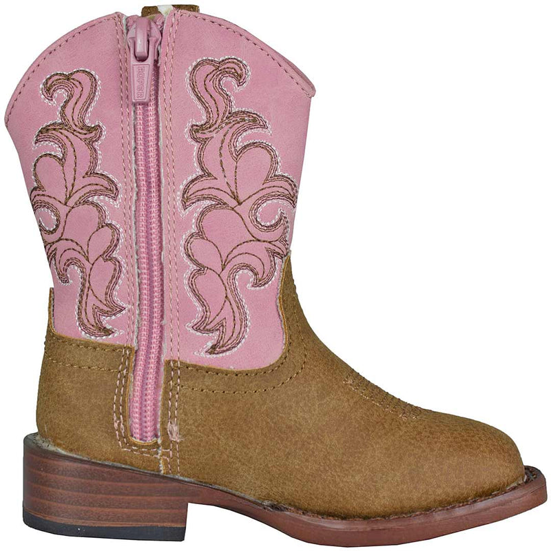 Roper Toddler Girls' Pink Shaft Cowgirl Boots