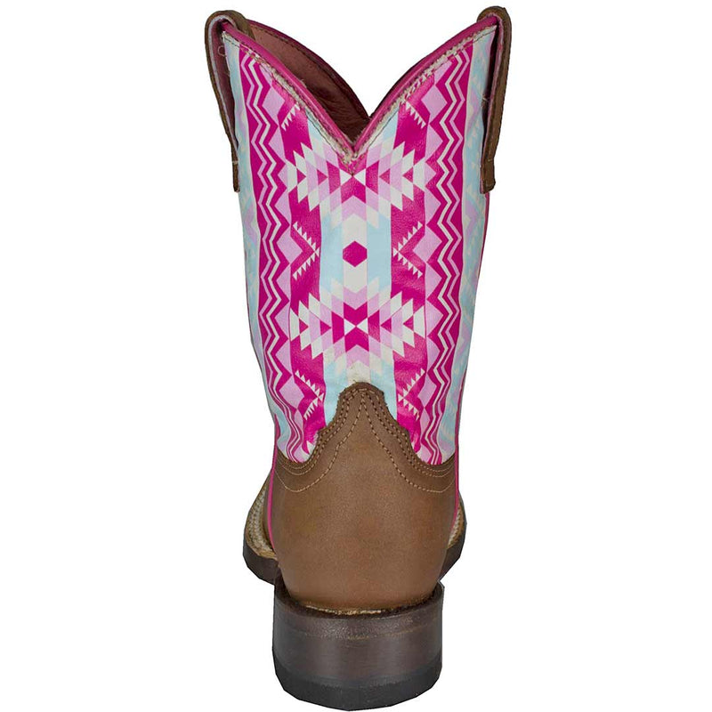 Roper Girls' Aztec Shaft Cowgirl Boots