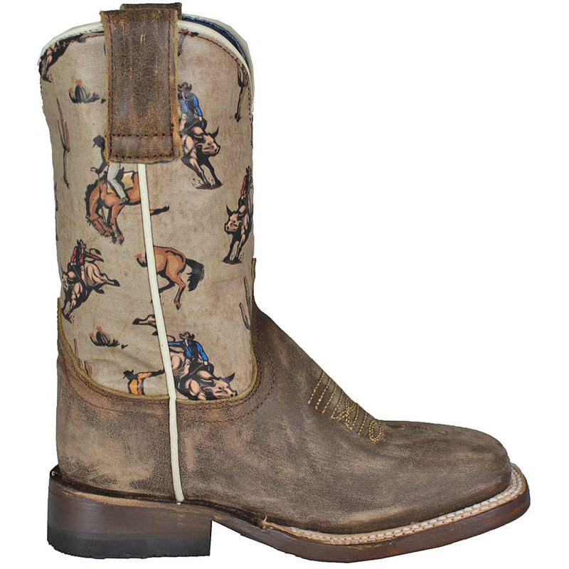 Roper Kids' Buckin' Shaft Cowboy Boots