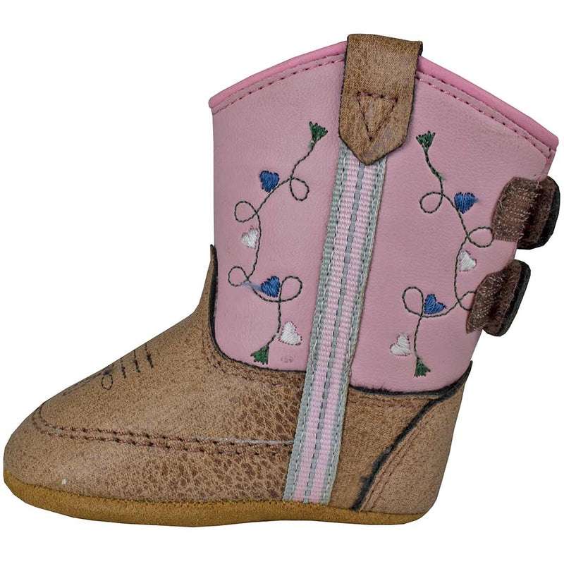 Old West Baby Girls' Poppets Cowgirl Boots