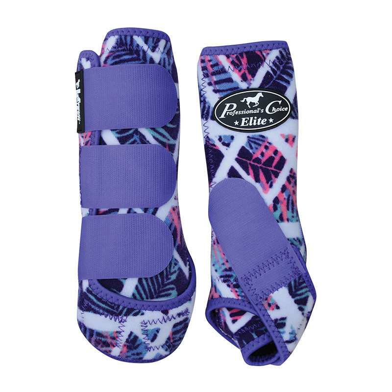 Professional's Choice VenTECH Elite Tropical Print Horse Boots Value 4-Pack