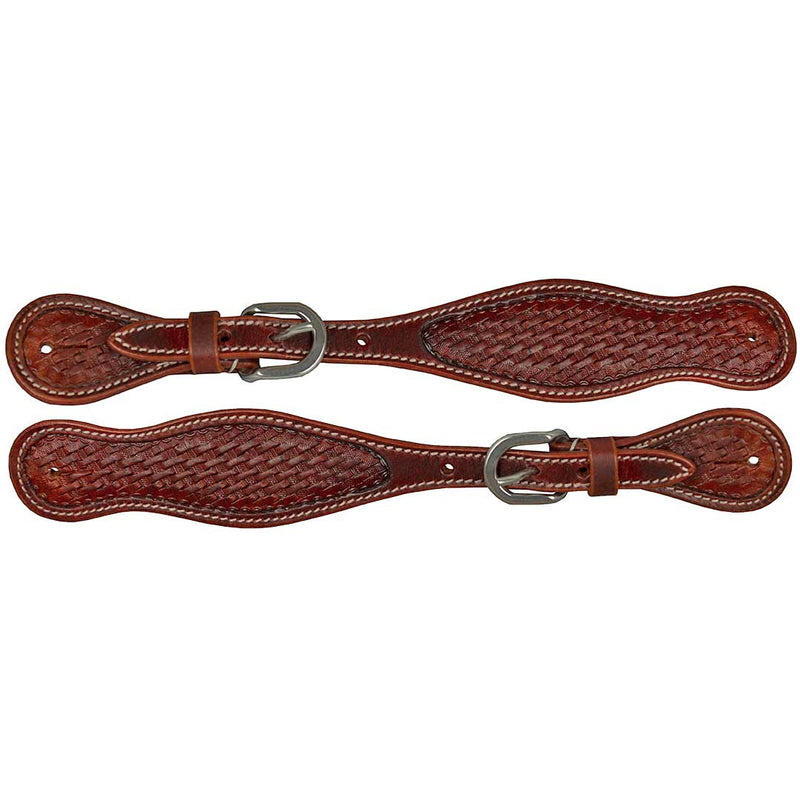 True North Trading Women's Basketweave Spur Strap