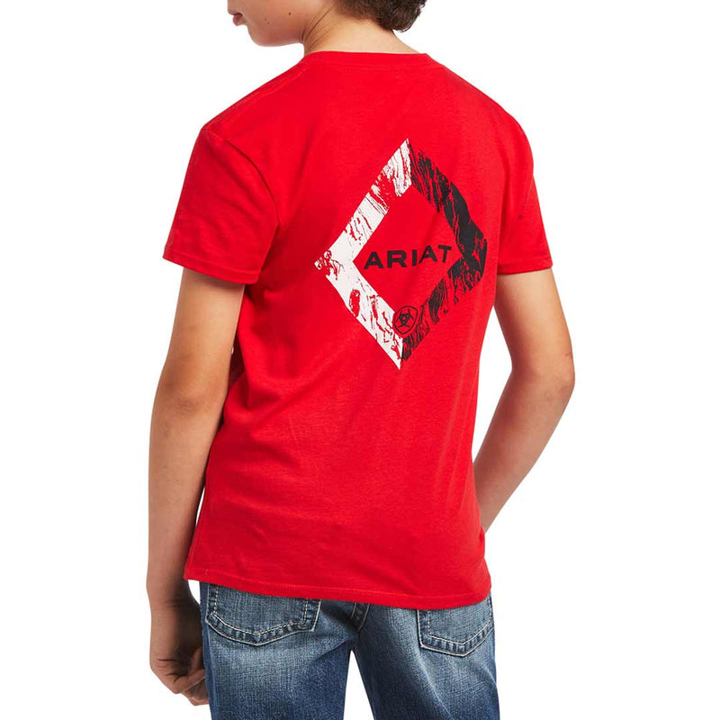 Ariat Boys' Diamond Wood Graphic T-Shirt