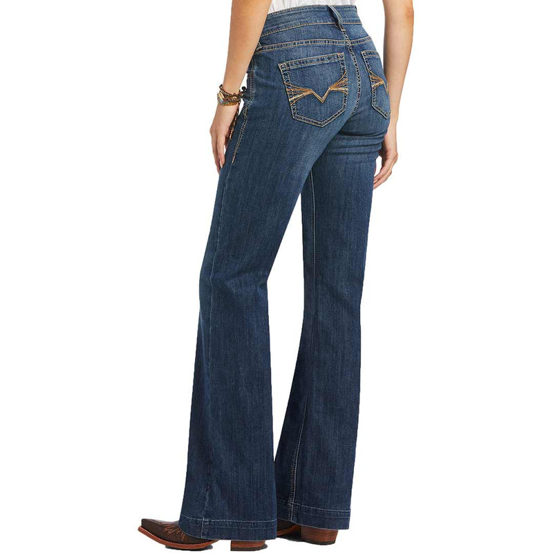 Ariat Women's Trouser Perfect Rise Alana Wide Leg Jeans