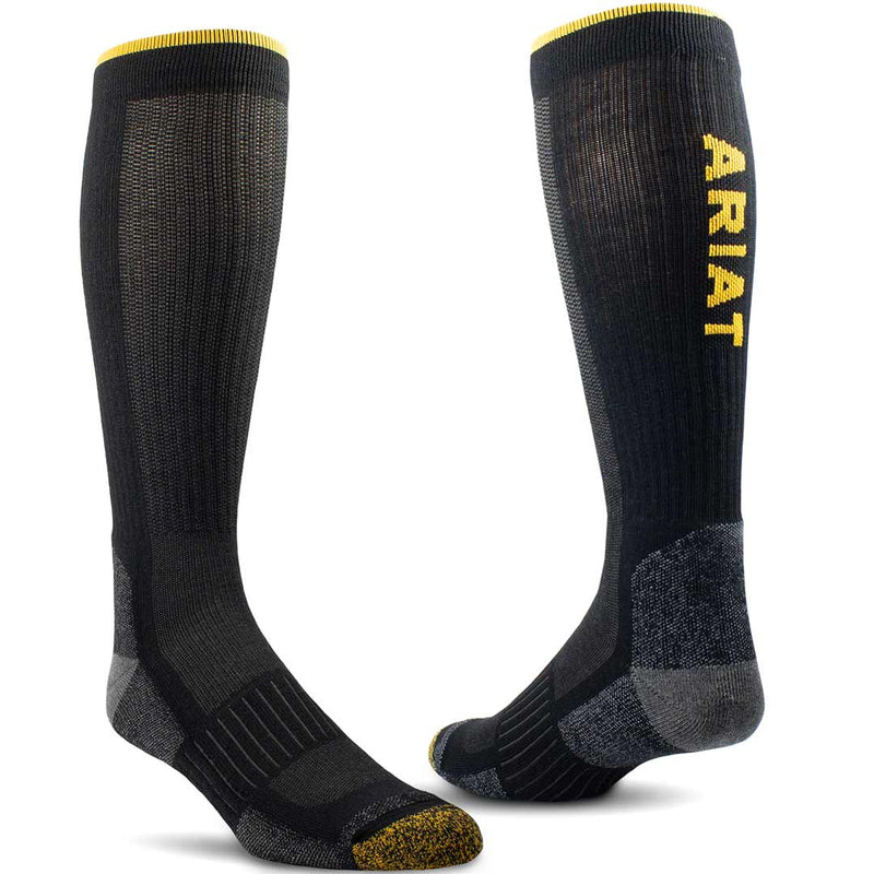 Ariat Work Tek Series High Performance Crew Socks - 2 Pack