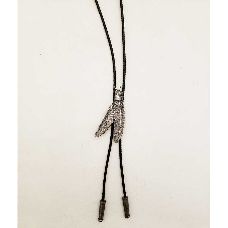 Austin Accent Men's Feather Bolo Tie