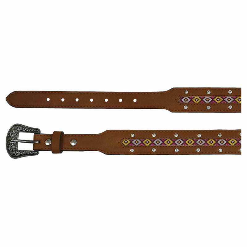 Catchfly Girl's Ribbon Inlay Belt