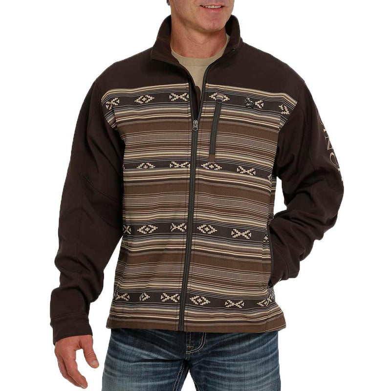 Cinch Men's Blanket Stripe Bonded Jacket