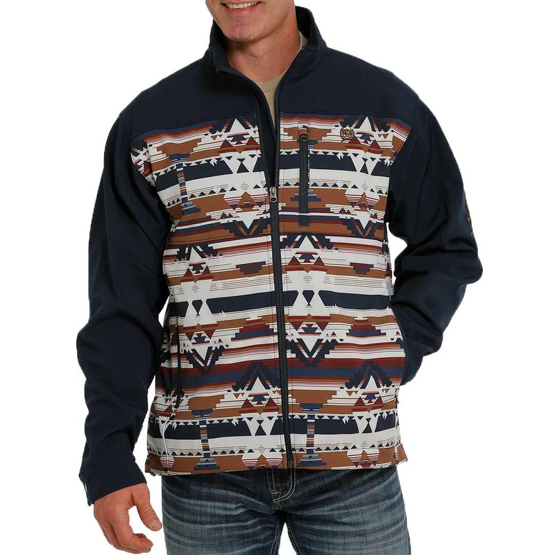 Cinch Men's Southwestern Print Bonded Jacket