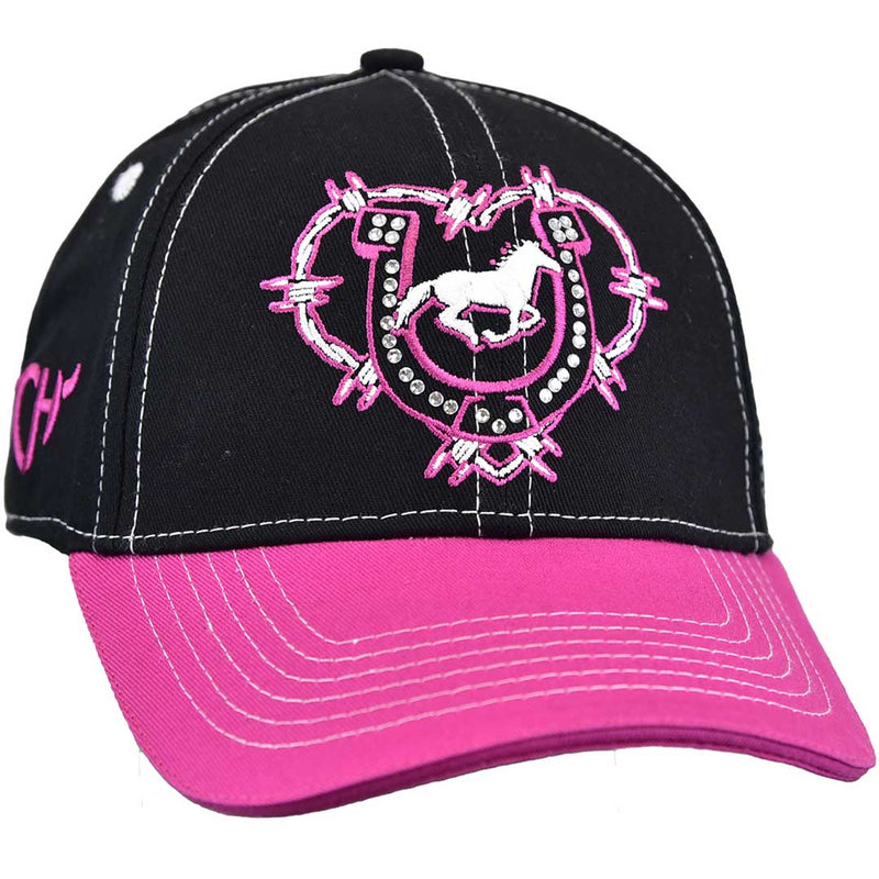 Cowgirl Hardware Girl's Horseshoe Cap