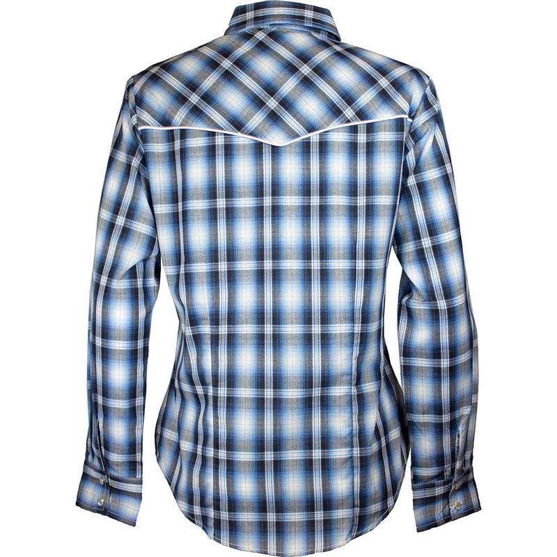 Cumberland Outfitters Women's Plaid Snap Shirt