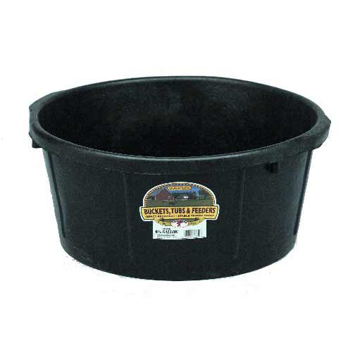 DuraFlex 6.5 Gallon Rubber All-Purpose Tub